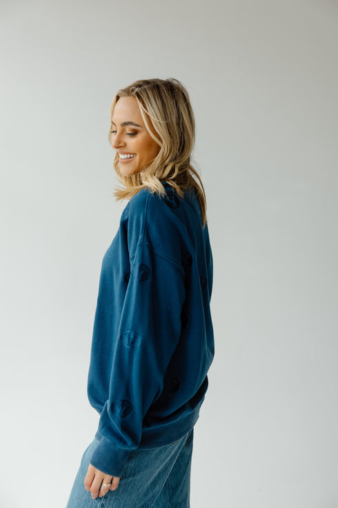 BYU Ritter Repeat Lantern Sleeve Crew